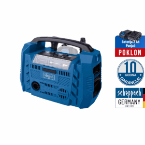 Scheppach Hibridni Kompresor IXES Airforce 6 – Solo +POKLON BATERIJA 2Ah I PUNJAČ