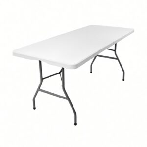 ENT Sklopivi Plastični Sto Beli 180 cm